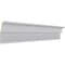 Ekena Millwork 3 3/4"H x 1 7/8"P x 3 7/8"F x 94 1/2"L, (1/2" Repeat), Alexandria Crown Moulding MLD03X01X03AL - alternate 2